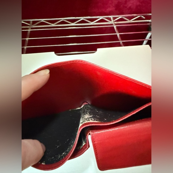 Louis Vuitton Red Epi Leather Wallet - Picture 8 of 11